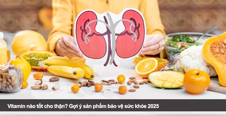Vitamin nào tốt cho thận? Gợi ý sản phẩm bảo vệ sức khỏe 2025