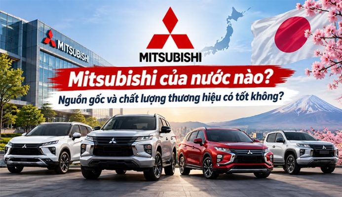 Mitsubishi của nước nào? Nguồn gốc và chất lượng thương hiệu có tốt không?