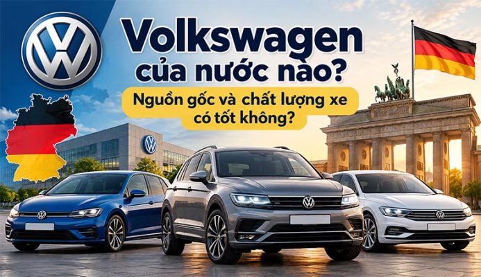 Volkswagen của nước nào? Nguồn gốc và chất lượng xe có tốt không?