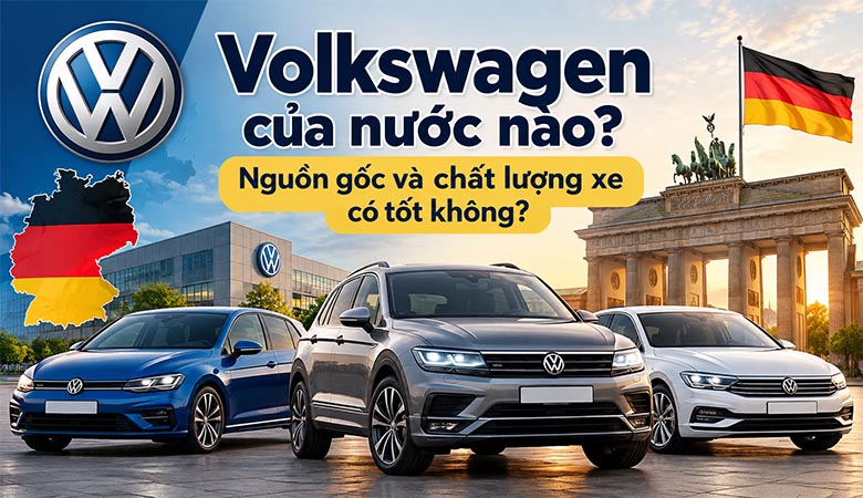 Volkswagen của nước nào? Nguồn gốc và chất lượng xe có tốt không?